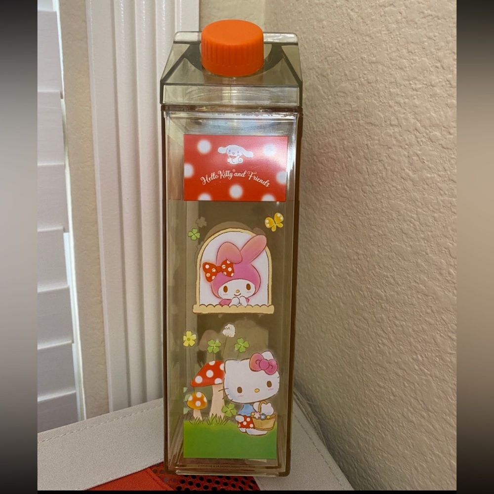 Sanrio Mushroom Milk Carton